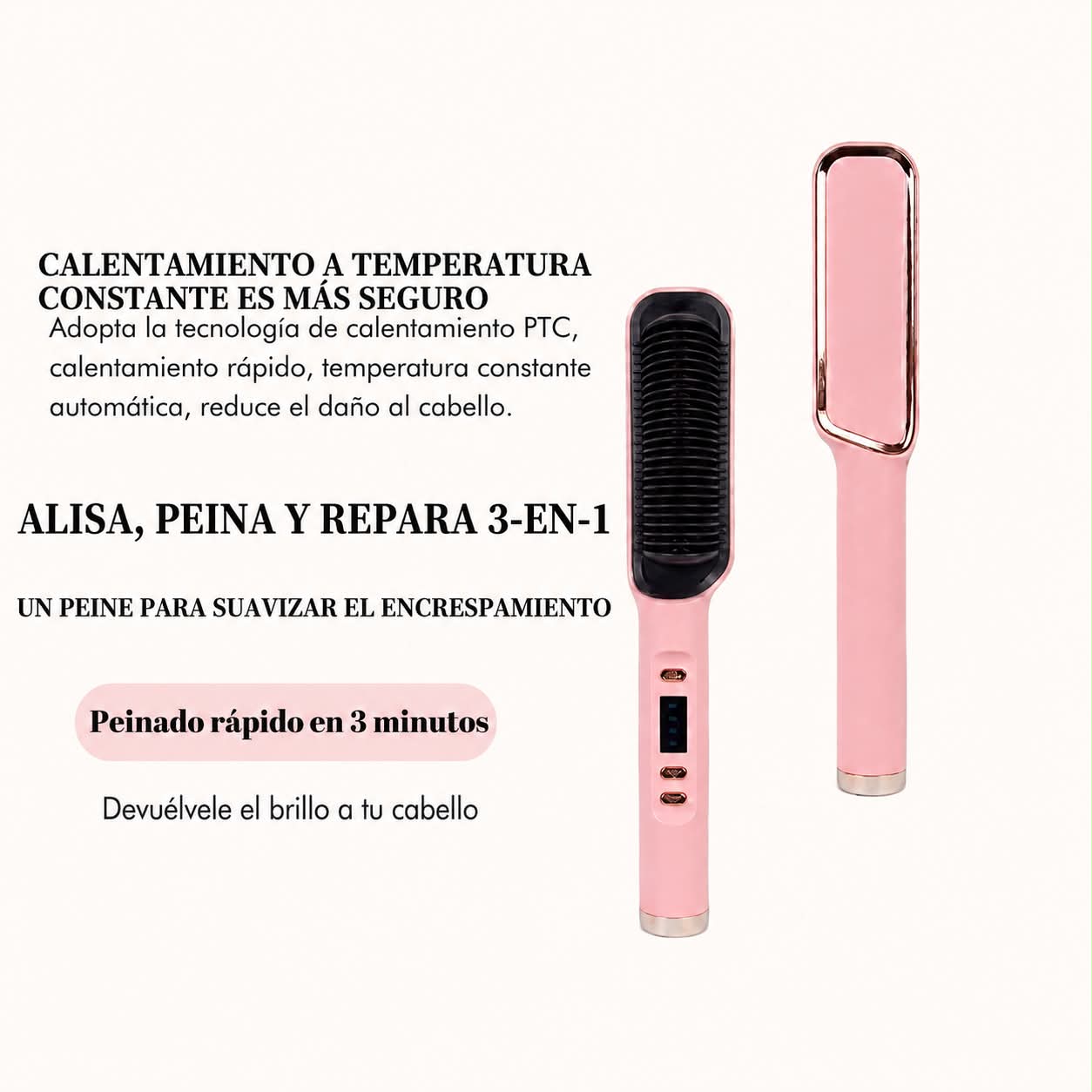Peine 3 en 1